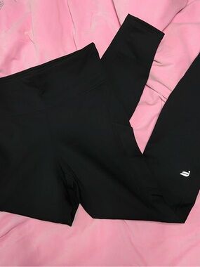 Fabletics Black High-Waist Leggings with Side Pocket